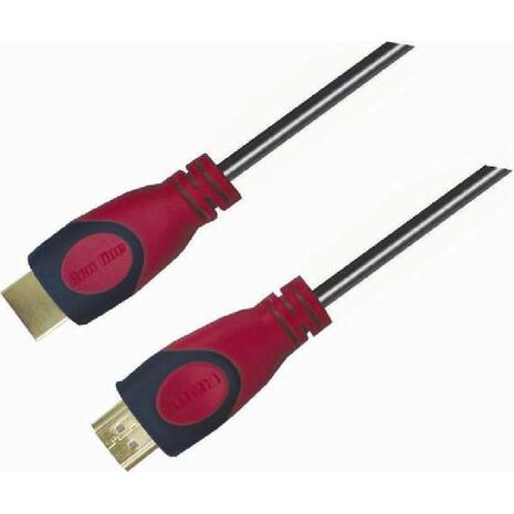 Καλώδιο Aculine  HDMI male - HDMI male 1m Μαύρο HDMI-001